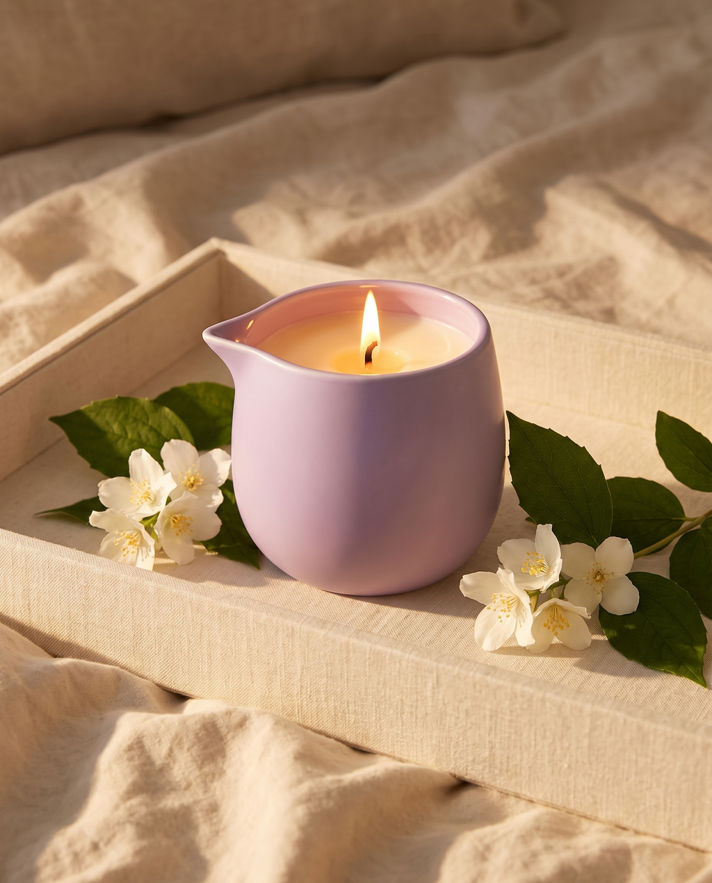 Jasmine Massage Candle