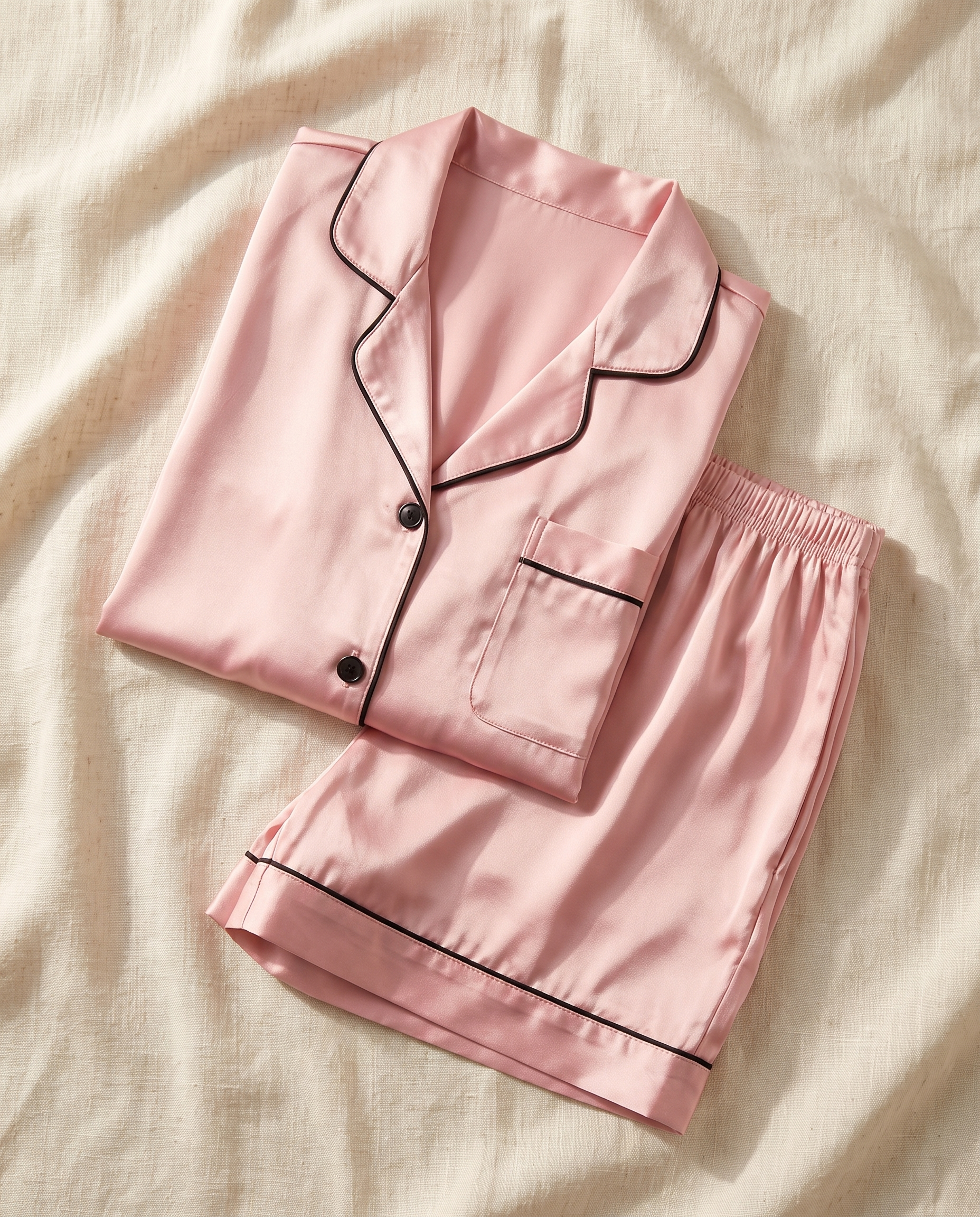 Silk Short Sleep Set
