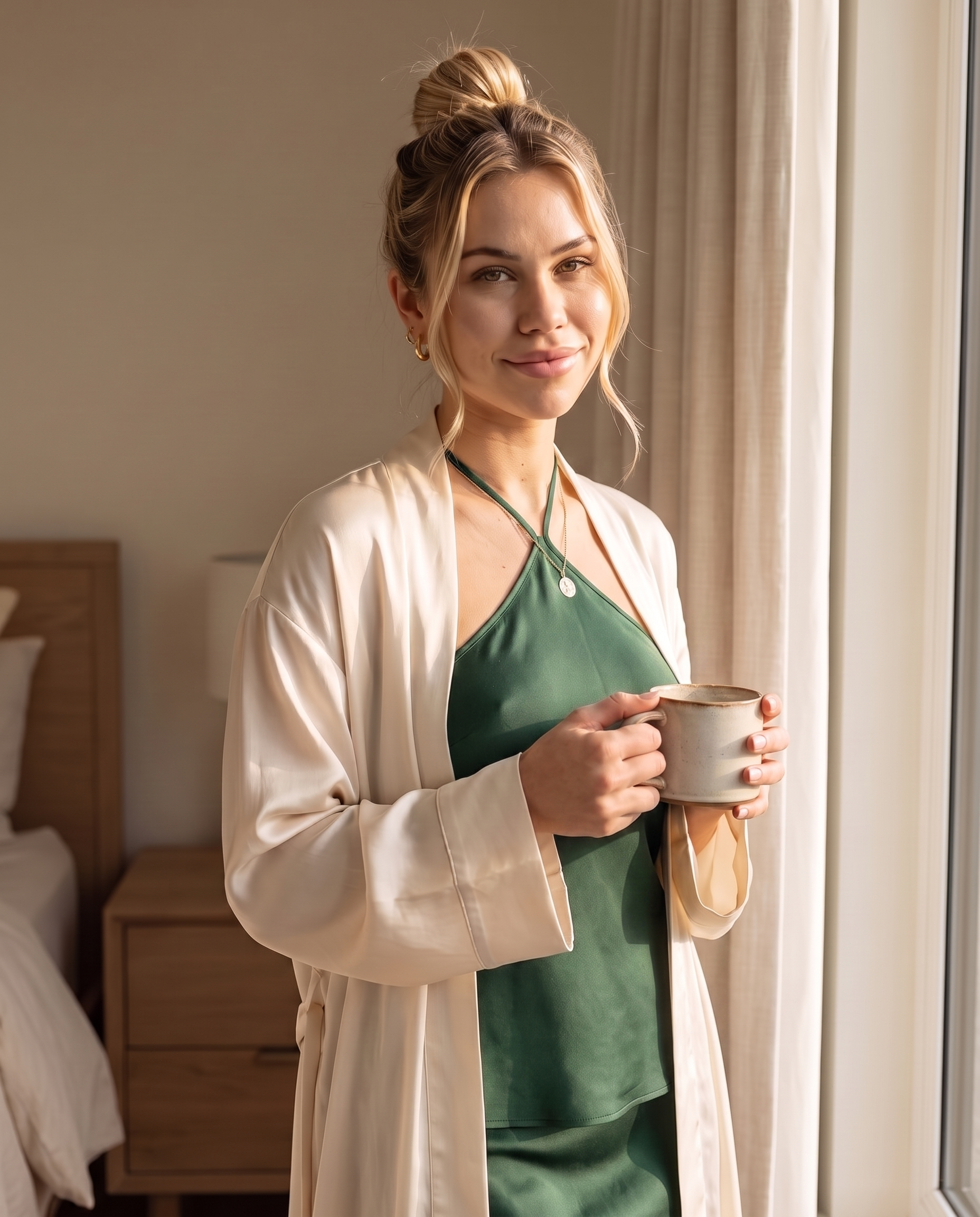 Milk-Silk Halter Set - Green